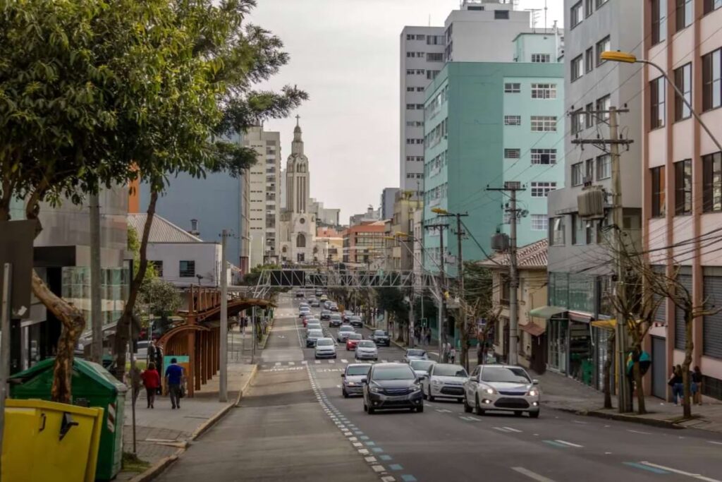 Bairro de Caxias na Serra Gaucha